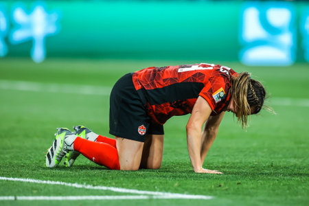Australia Vs Canada: Group B - FIFA Womens World Cup Australia New Zealand 2023のeditorial素材