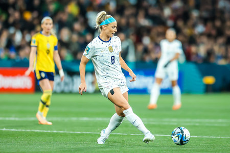 Sweden vs USA: Round of 16 - FIFA Womens World Cup Australia New Zealand 2023のeditorial素材