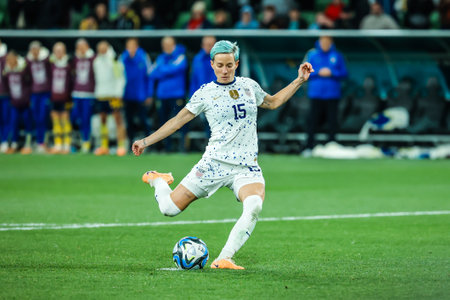 Sweden vs USA: Round of 16 - FIFA Womens World Cup Australia New Zealand 2023のeditorial素材
