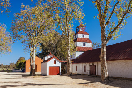 Tahbilk Winery near Nagambie in Australiaのeditorial素材
