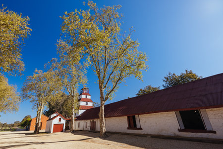 Tahbilk Winery near Nagambie in Australiaのeditorial素材
