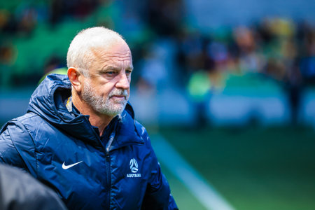 Australia v Bangladesh - 2026 FIFA World Cup Qualifierのeditorial素材