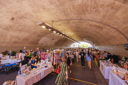 Kirribilli Markets in Sydney Australiaのeditorial素材