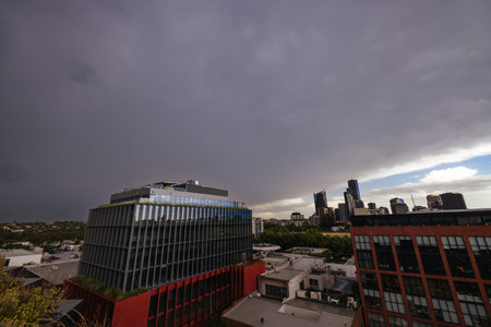 Melbourne Summer Storms in Australia