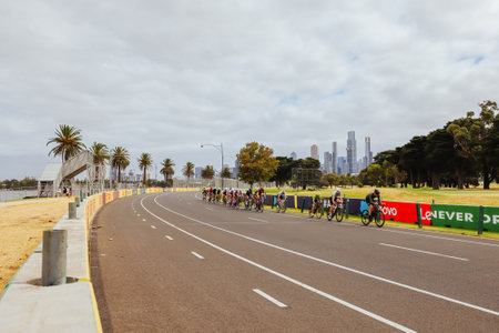 F1 2024: Australian Grand Prix: Preparationsの写真素材