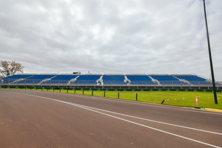 F1 2024: Australian Grand Prix: Preparationsの写真素材