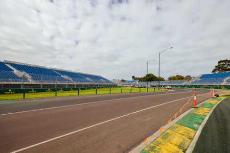 F1 2024: Australian Grand Prix: Preparationsの写真素材