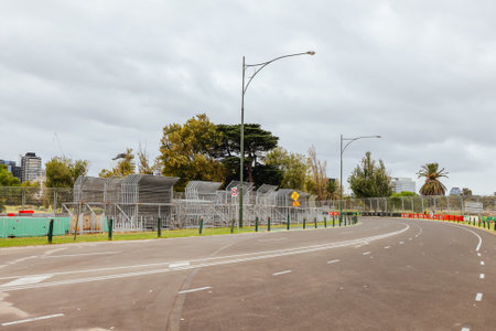 F1 2024: Australian Grand Prix: Preparationsの写真素材