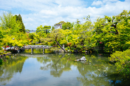 Eikando Temple (Eikan-do) in Kyoto Japanの写真素材