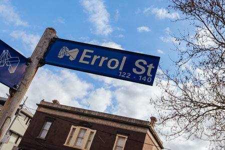 North Melbourne Architecture in Australiaのeditorial素材