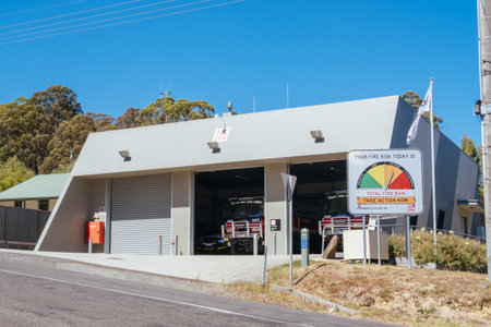 Blackwood Fire Station in Victoria Australia