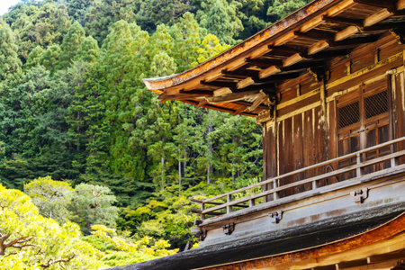 Silver Pavillion Ginkakuji Temple Kyoto Japanの写真素材