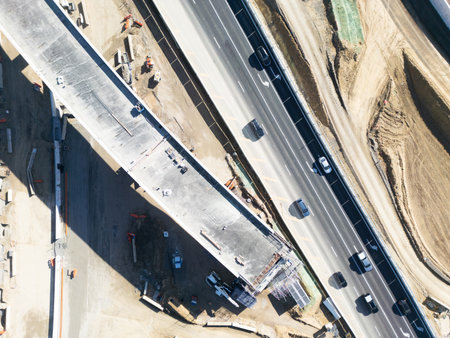 North East Link Under Construction in Melbourne Australia