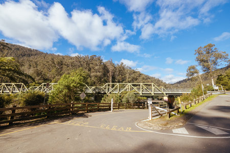 Walhalla in Victoria Australiaの写真素材