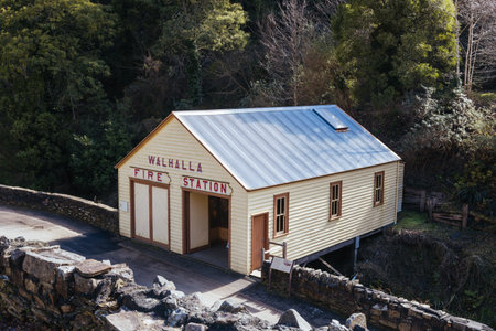 Walhalla Township in Victoria Australia