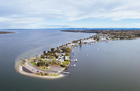 Town of Metung in Victoria Australia