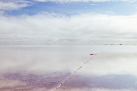Lake Tyrrell in Victoria Australia