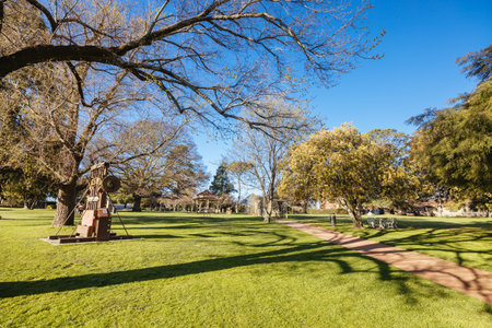 Town of Braidwood in Australiaの写真素材