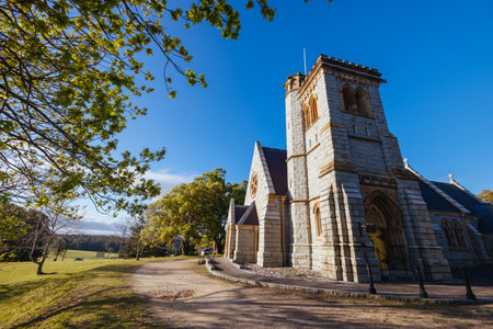 All Saints Anglican Church in Bodalla in Australiaの写真素材