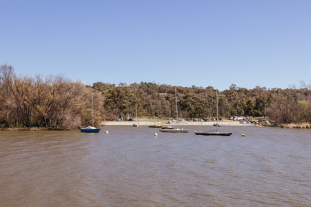 Canberra Nara Peace Park in Australiaの写真素材