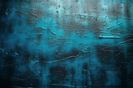 Blue Metallic Grudge Texture Backgroundの写真素材