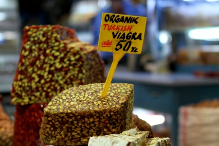 Organik Turkish Viagra, Bazaarの写真素材