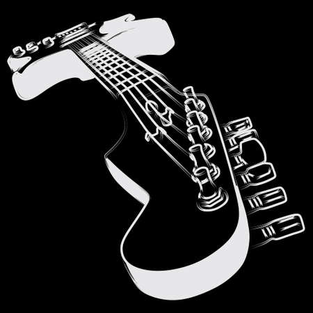 guitarのイラスト素材