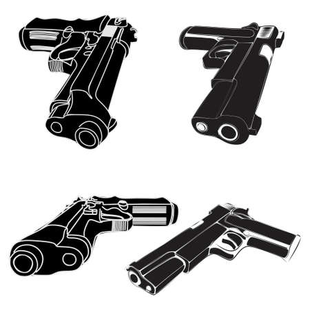 pistols groupのイラスト素材