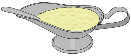 Mayonnaise dishのイラスト素材