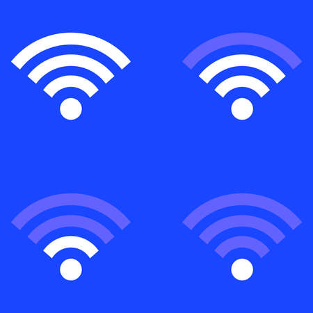 Wireless Icon, vector illustration.