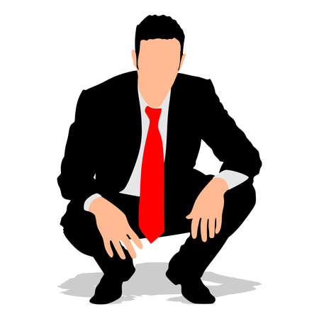 successful businessman, vectorのイラスト素材
