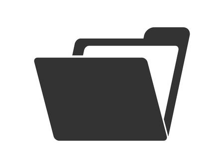 File Folder, iconのイラスト素材