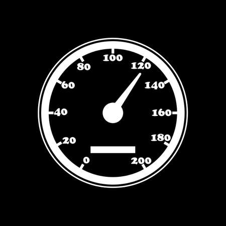 speedometer iconのイラスト素材