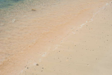 Elafonisi beach, pink sand and blue water, Greece, Creteの写真素材
