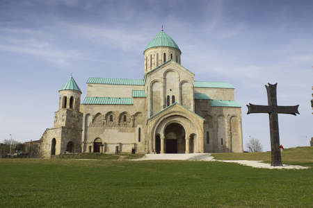 Unesco Bagrati Cathedral in Kutaisi, Georgiaのeditorial素材