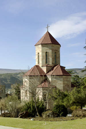Classic georgia church Romanesquearchitecture