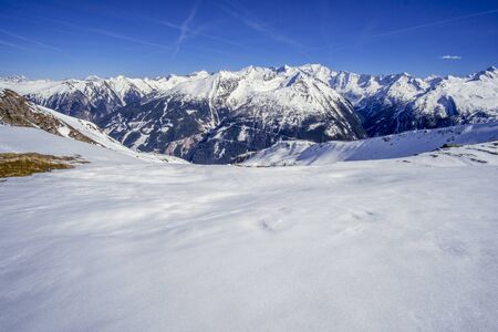 The perfect ski resort for winter vacation, Gastein, Austriaの写真素材