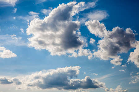 Beautiful contrasting sky. Can be used as a background.