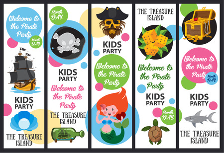 Pirate party, pirate storyのイラスト素材