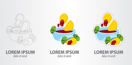 Mexican chips nachosのイラスト素材