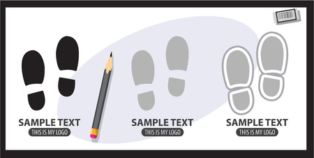 Footprintsの写真素材