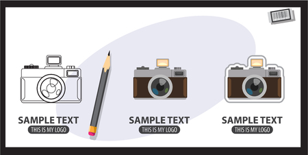 Photo cameraの写真素材