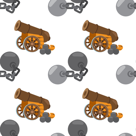 Seamless pattern for design surface Chain shot.のイラスト素材