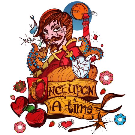 Jack of diamonds playing card suit.のイラスト素材