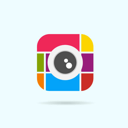 Video camera. Vector illustration.のイラスト素材