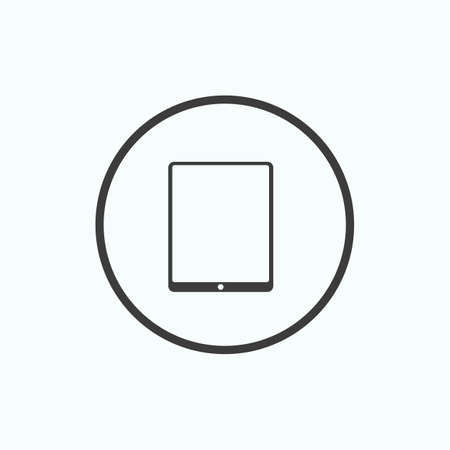 Tablet computer. Vector illustration.のイラスト素材