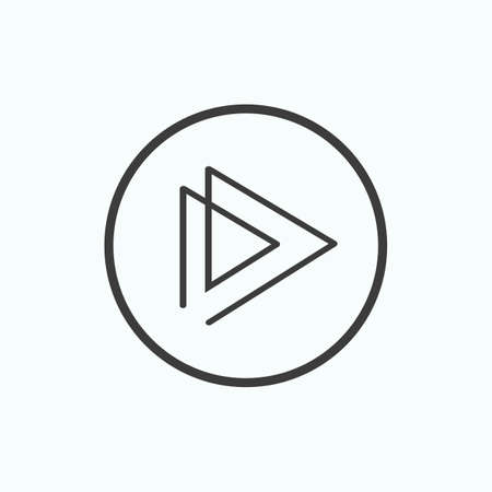 Play icon. Vector illustration.のイラスト素材