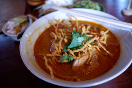 Khao soi , the northern Thai food
