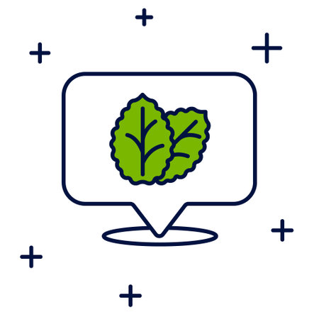 Filled outline Tobacco leaf icon isolated on white background. Tobacco leaves. Vectorのイラスト素材