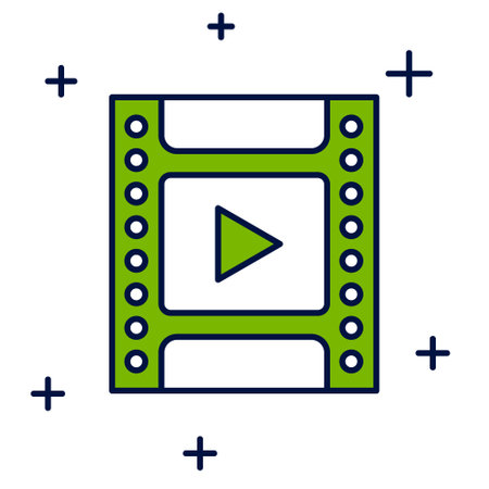 Filled outline Camera vintage film roll cartridge icon isolated on white background. 35mm film canister. Filmstrip photographer equipment. Vectorのイラスト素材